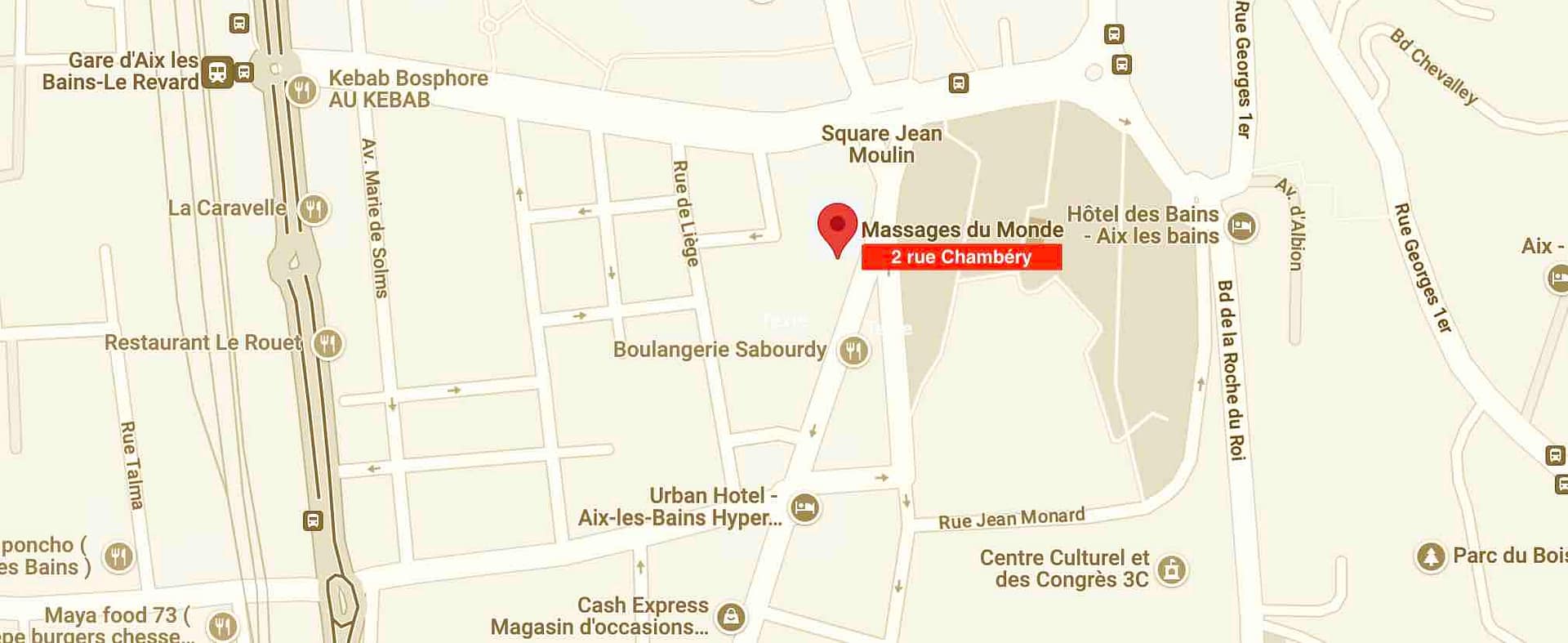 plan du salon