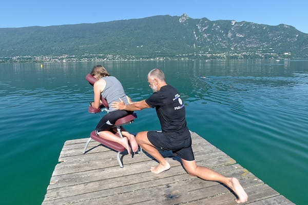 Pression sur le bas du dos